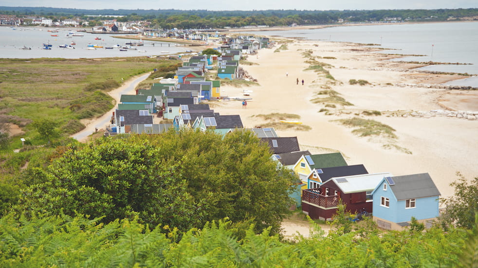 Bournemouth is packed with colourful beach huts